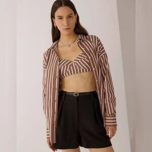 Favorite Daughter Favorite Shorts in Black, Size 6